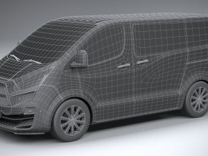 Generic Van Medium 2020 Modello 3D