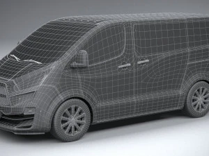 Generic Van Medium 2020 3D Model