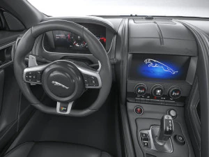 Jaguar F-type R Coupe 2021 3D Model