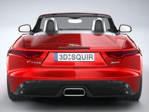Jaguar F-type R Dynamic Convertible 2021 3D Model