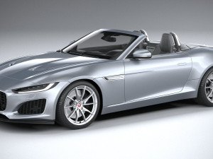 Jaguar F-type Regular Convertible 2021 Modelo 3D