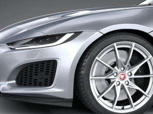 Jaguar F-type Regular Convertible 2021 3D 모델