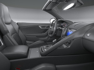 Jaguar F-type Regular Convertible 2021 3D 모델