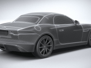 Jaguar F-type Regular Convertible 2021 3D 모델
