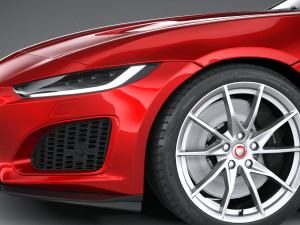 Jaguar F-type Regular Coupe 2021 Modello 3D