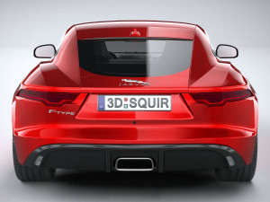 Jaguar F-type Regular Coupe 2021 Modello 3D
