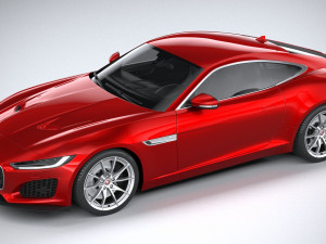 Jaguar F-type Regular Coupe 2021 Modello 3D