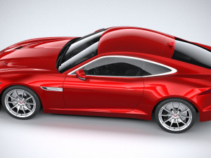 Jaguar F-type Regular Coupe 2021 Modello 3D