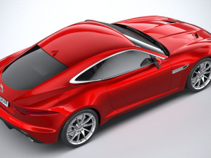 Jaguar F-type Regular Coupe 2021 Modello 3D