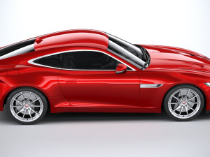 Jaguar F-type Regular Coupe 2021 Modello 3D