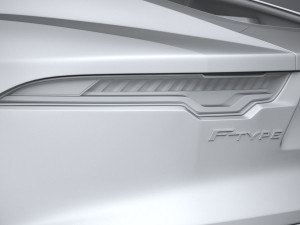 Jaguar F-type Regular Coupe 2021 Modello 3D