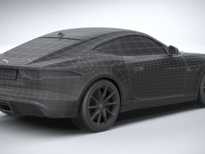 Jaguar F-type Regular Coupe 2021 Modello 3D