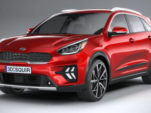 Kia Niro Hybrid 2020 3D Model