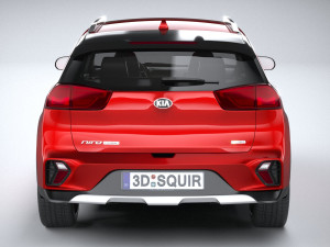 Kia Niro Hybrid 2020 3D Model