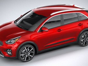 Kia Niro Hybrid 2020 3D Model
