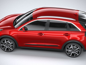 Kia Niro Hybrid 2020 3D Model