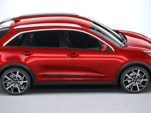 Kia Niro Hybrid 2020 3D Model