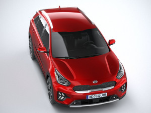 Kia Niro Hybrid 2020 3D Model