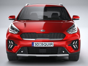 Kia Niro Hybrid 2020 3D Model