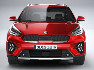 Kia Niro Hybrid 2020 3D Model