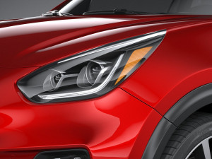Kia Niro Hybrid 2020 3D Model