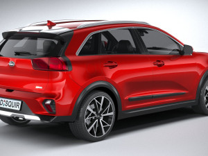 Kia Niro Hybrid 2020 3D Model