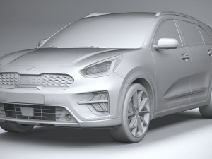 Kia Niro Hybrid 2020 3D Model