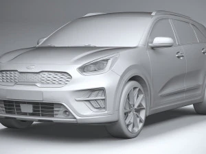 Kia Niro Hybrid 2020 3D Model