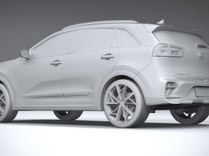 Kia Niro Hybrid 2020 3D Model