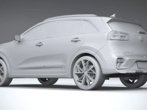 Kia Niro Hybrid 2020 3D Model