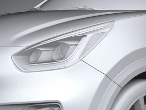 Kia Niro Hybrid 2020 3D Model