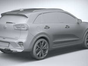 Kia Niro Hybrid 2020 3D Model