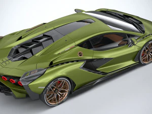 Sian 2020 3D Model