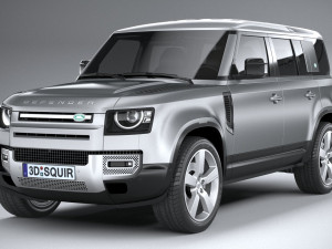 Land Rover Defender 110 2020 3D Model