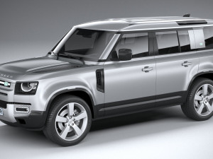 Land Rover Defender 110 2020 3Dモデル