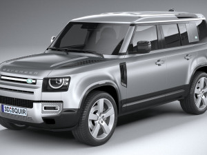 Land Rover Defender 110 2020 3Dモデル