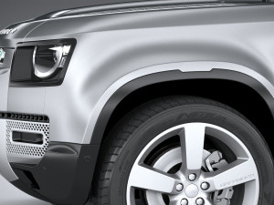 Land Rover Defender 110 2020 3Dモデル
