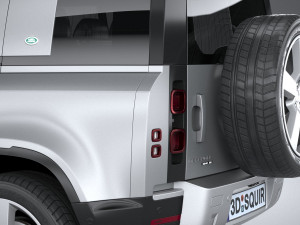 Land Rover Defender 110 2020 3Dモデル