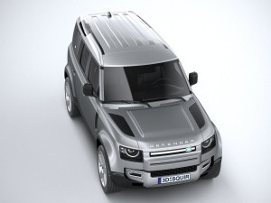 Land Rover Defender 110 2020 3Dモデル
