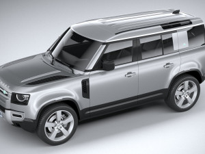 Land Rover Defender 110 2020 3Dモデル