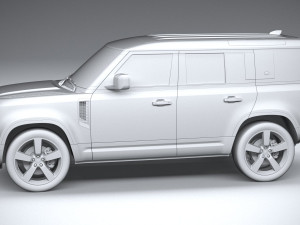 Land Rover Defender 110 2020 3Dモデル