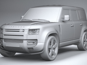 Land Rover Defender 110 2020 3Dモデル
