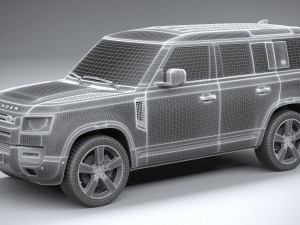 Land Rover Defender 110 2020 3Dモデル