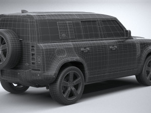 Land Rover Defender 110 2020 3Dモデル