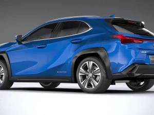 Lexus UX 300E 2021 3D Model