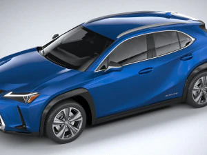 Lexus UX 300E 2021 3D Model