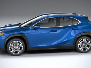 Lexus UX 300E 2021 3D 모델
