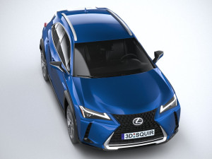 Lexus UX 300E 2021 3D 모델