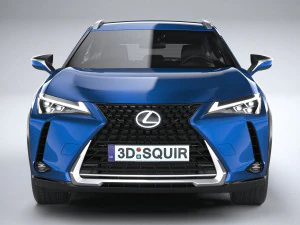 Lexus UX 300E 2021 3D Model