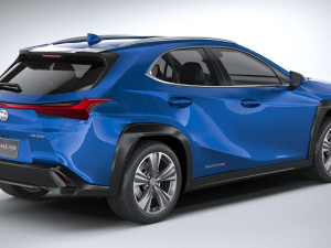 Lexus UX 300E 2021 3D 모델